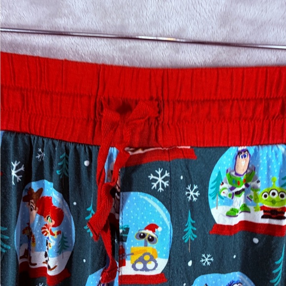 Disney Little Sleepies Holiday Pixar Bamboo Pajama Pants Women’s Medium - Picture 4 of 12